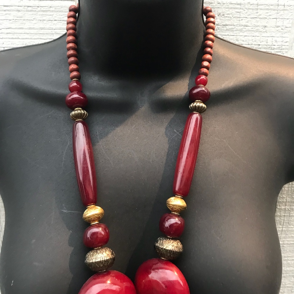 Vintage tribal style necklace - Picture 8 of 10